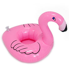 Load image into Gallery viewer, PIKAALAFAN New Hot Selling Mini Pink Flamingo Inflatable Drink Cup Holders Floating Toy Pool Can Party For Phone Cup 1Pcs